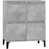 Image de vidaXL Buffet Gris bÃ©ton 60x35x70 cm Bois d'ingÃ©nierie