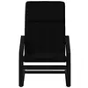 Image de Fauteuils VidaXL  Fauteuil  Chaise de relaxation Noir Tissu P31599841