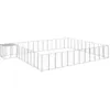 Image de Vidaxl Chaises De Jardin Pliantes 8 Pcs Gris 56x61x89 Cm Bois De Teck