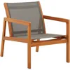 Image de Salon De Jardin 7 Pcs Avec Coussins Blanc CrÃ¨me Bambou