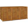 Image de Vidaxl BoÃ®te De Rangement De Jardin 210x87x104 Cm Bois Massif D'acacia