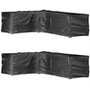 Image de Vidaxl Housses De Salon De Jardin En Forme De L 2 Pcs 18 Oeillets