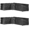 Image de Vidaxl Housses De Salon De Jardin En Forme De L 2 Pcs 16 Oeillets