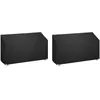Image de Vidaxl Housses De Banc De Jardin 2 Pcs 12 ?illets 210x70x70/88 Cm Pe