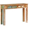 Image de vidaXL Table console 110x30x75 cm bois massif de rÃ©cupÃ©ration