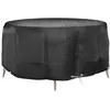 Image de Vidaxl Housse Pour Meubles De Jardin 10 Oeillets Ã260x90 Cm Rond
