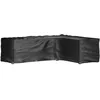 Image de Vidaxl Housse De Salon De Jardin En Forme De L 18 ?illets 285x220x80cm