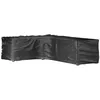 Image de Vidaxl Housse De Salon De Jardin En Forme De L 16 ?illets 210x260x80cm