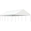 Image de Vidaxl BelvÃ©dÃ¨re Avec Toit Blanc 11,15x5,88x3,75 M PolyÃ©thylÃ¨ne
