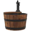 Image de Fontaine Ã Eau Avec Pompe 28x28x34,5 Cm Bois De Sapin Massif Vidaxl Vidaxl