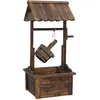 Image de Puits Ã Souhait Avec Pompe 57x50x112 Cm Bois De Sapin Massif Vidaxl Vidaxl