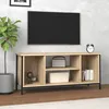 Image de vidaXL Meuble TV chÃªne sonoma 102x35x45 cm bois d'ingÃ©nierie