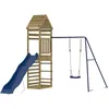 Image de Vidaxl Aire De Jeux D'extÃ©rieur Bois De Pin ImprÃ©gnÃ©