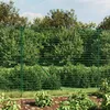 Image de Vidaxl ClÃ´ture En Treillis MÃ©tallique Avec Bride Vert 2x25 M
