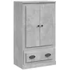 Image de vidaXL Buffet haut gris bÃ©ton 60x35,5x103,5 cm bois d'ingÃ©nierie