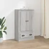 Image de vidaXL Buffet haut sonoma gris 60x35,5x103,5 cm bois d'ingÃ©nierie