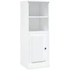 Image de vidaXL Buffet haut blanc brillant 36x35,5x103,5 cm bois d'ingÃ©nierie