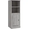 Image de vidaXL Buffet haut sonoma gris 36x35,5x103,5 cm bois d'ingÃ©nierie