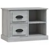 Image de vidaXL Table de chevet sonoma gris 60x35,5x45 cm