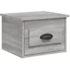 Image de Table de chevet murale sonoma gris 41,5x36x28 cm vidaXL vidaXL