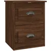 Image de Table de chevet murale chÃªne marron 41,5x36x53 cm vidaXL vidaXL