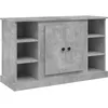 Image de vidaXL Buffet Gris bÃ©ton 100x35,5x60 cm Bois d'ingÃ©nierie