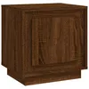 Image de vidaXL Table de chevet chÃªne marron 44x35x45 cm bois d'ingÃ©nierie