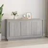 Image de vidaXL Buffet sonoma gris 102x35x55 cm bois d'ingÃ©nierie