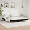 Image de vidaXL Cadre de lit sans matelas noir 120x200 cm