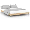 Image de vidaXL Cadre de lit chÃªne sonoma 200x200 cm bois d'ingÃ©nierie