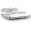 Image de vidaXL Cadre de lit sonoma gris 160x200 cm bois d'ingÃ©nierie