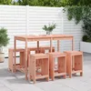 Image de Vidaxl Ensemble De Bar De Jardin 7 Pcs Bois Massif Douglas