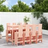 Image de Vidaxl Ensemble De Bar De Jardin 9 Pcs Bois Massif Douglas