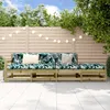 Image de Vidaxl Salon De Jardin 4 Pcs Bois De Pin ImprÃ©gnÃ©