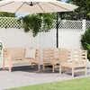 Image de Vidaxl Salon De Jardin 3 Pcs Bois Massif De Pin