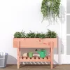 Image de Vidaxl Lit SurÃ©levÃ© De Jardin 101x30x69 Cm Bois Douglas Massif