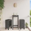 Image de Vidaxl Tabourets De Bar 2 Pcs 40x36x75 Cm Bois Massif De Pin