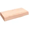 Image de vidaXL ÃtagÃ¨re murale 40x20x6 cm bois de chÃªne massif non traitÃ©