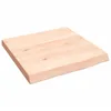 Image de vidaXL ÃtagÃ¨re murale 40x40x(2-4)cm bois de chÃªne massif non traitÃ©