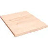 Image de vidaXL ÃtagÃ¨re murale 40x50x2 cm bois de chÃªne massif non traitÃ©