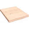 Image de vidaXL ÃtagÃ¨re murale 40x50x(2-4)cm bois de chÃªne massif non traitÃ©