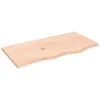 Image de vidaXL ÃtagÃ¨re murale 80x40x2 cm bois de chÃªne massif non traitÃ©