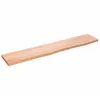 Image de vidaXL ÃtagÃ¨re murale marron clair 100x20x2cm bois chÃªne massif traitÃ©