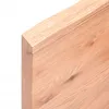 Image de vidaXL ÃtagÃ¨re murale marron clair bois chÃªne massif traitÃ©