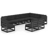 Image de vidaXL Buffets 2 pcs gris bÃ©ton bois d'ingÃ©nierie