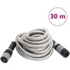 Image de vidaXL Tuyau d'arrosage buse de pulvÃ©risation argentÃ© 0,6"" 30 m inox