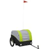 Image de Remorque Pour VÃ©lo Noir Et Vert 45 Kg Fer