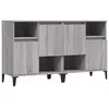 Image de vidaXL Buffets 2 pcs sonoma gris 60x35x70 cm bois d'ingÃ©nierie