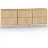 Image de vidaXL Buffets 3 pcs chÃªne sonoma 60x35x70 cm bois d'ingÃ©nierie