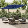 Image de Vidaxl Salon De Jardin 10 Pcs Avec Coussins Blanc Bois Massif